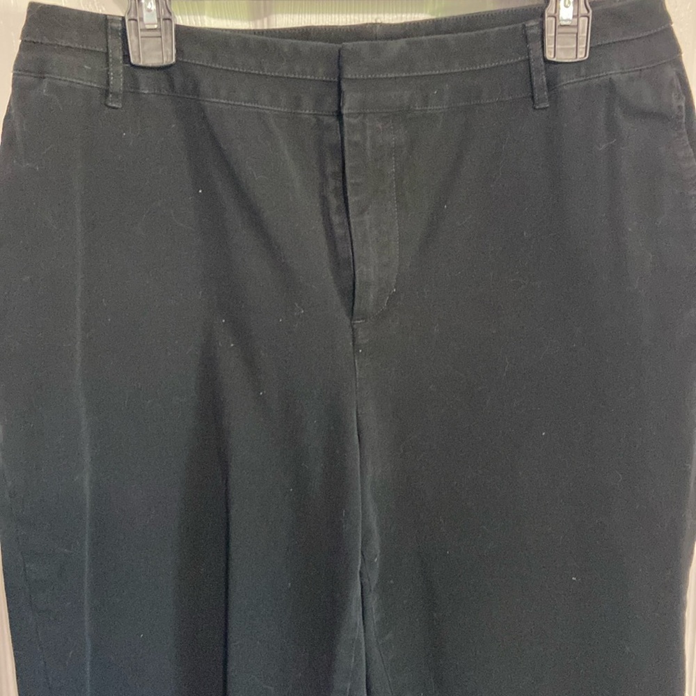 Coldwater Creek Black Capris
